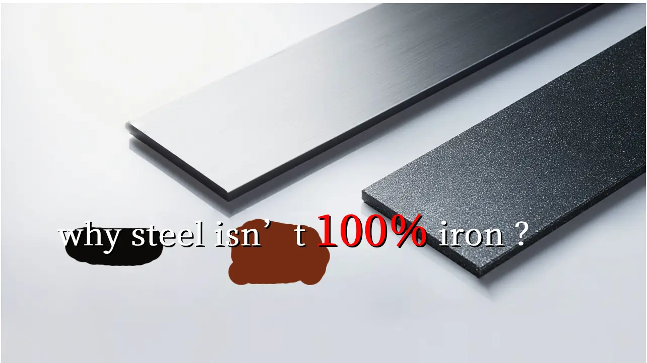 Is Steel 100% Iron